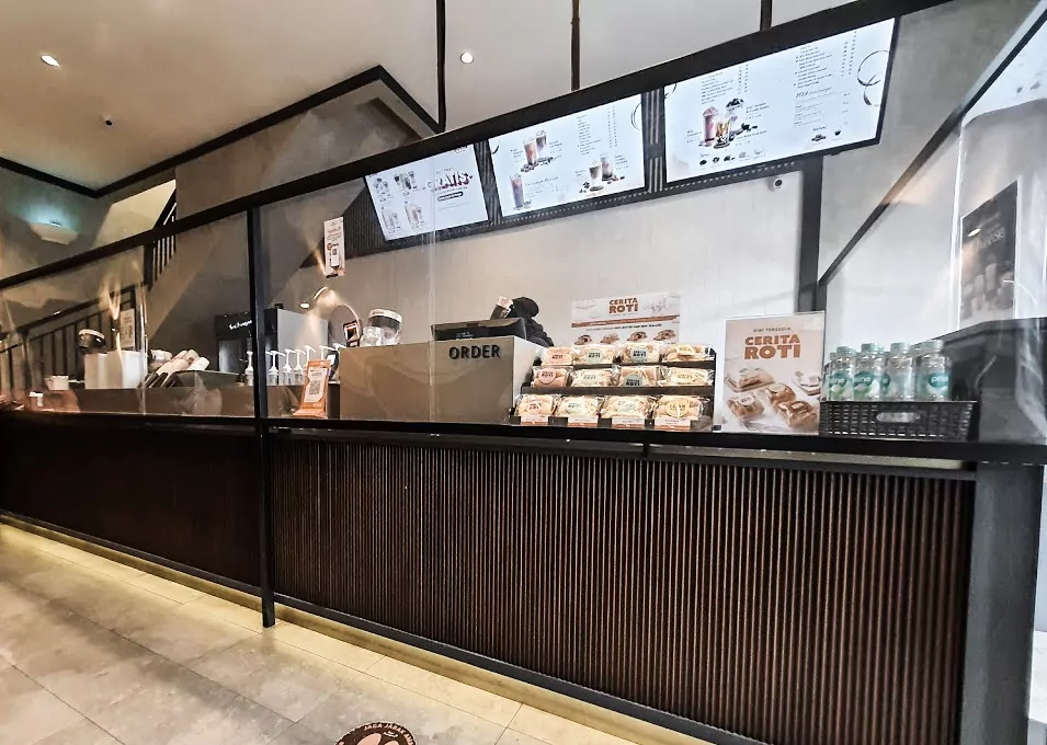 kedai kopi kenangan di kawasan pemukiman moderen grandwisata