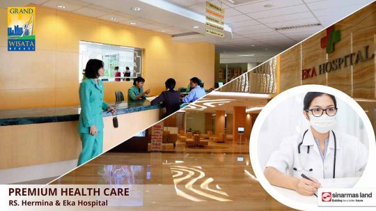 RS Eka Hospital dan RS Hermina